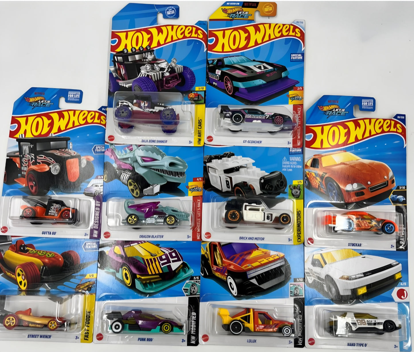Hot Wheels Fantasy Cars Bundle