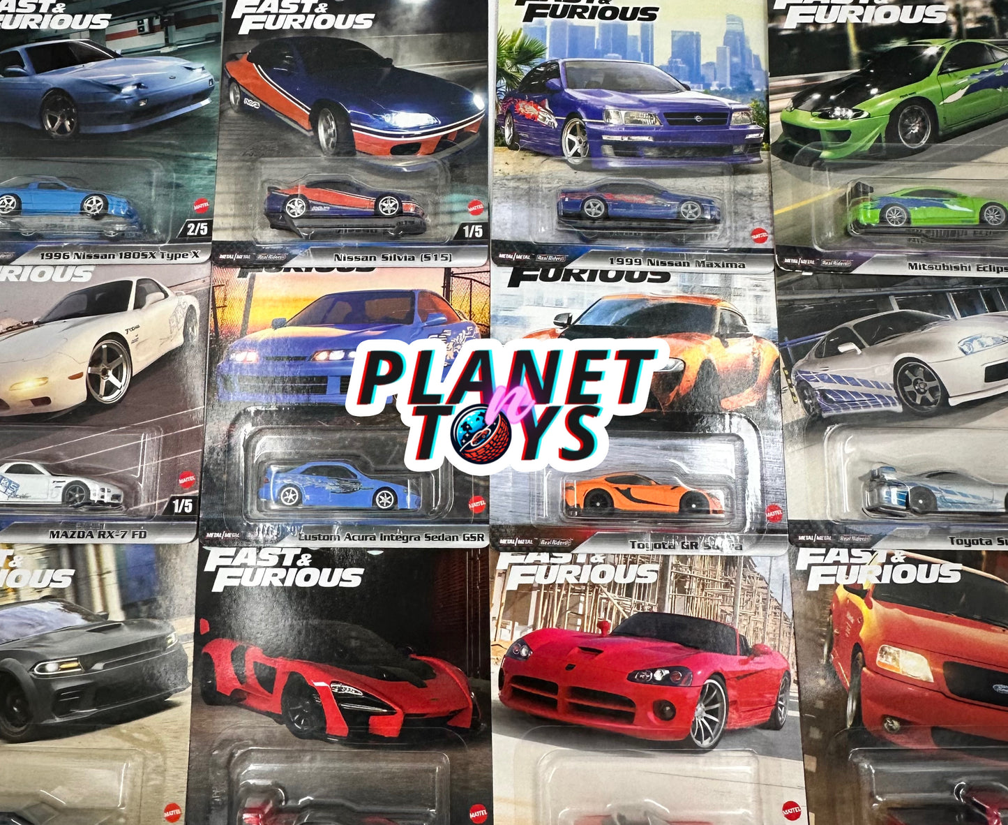 Hot Wheels Premium Fast & Furious Diecast 1:64