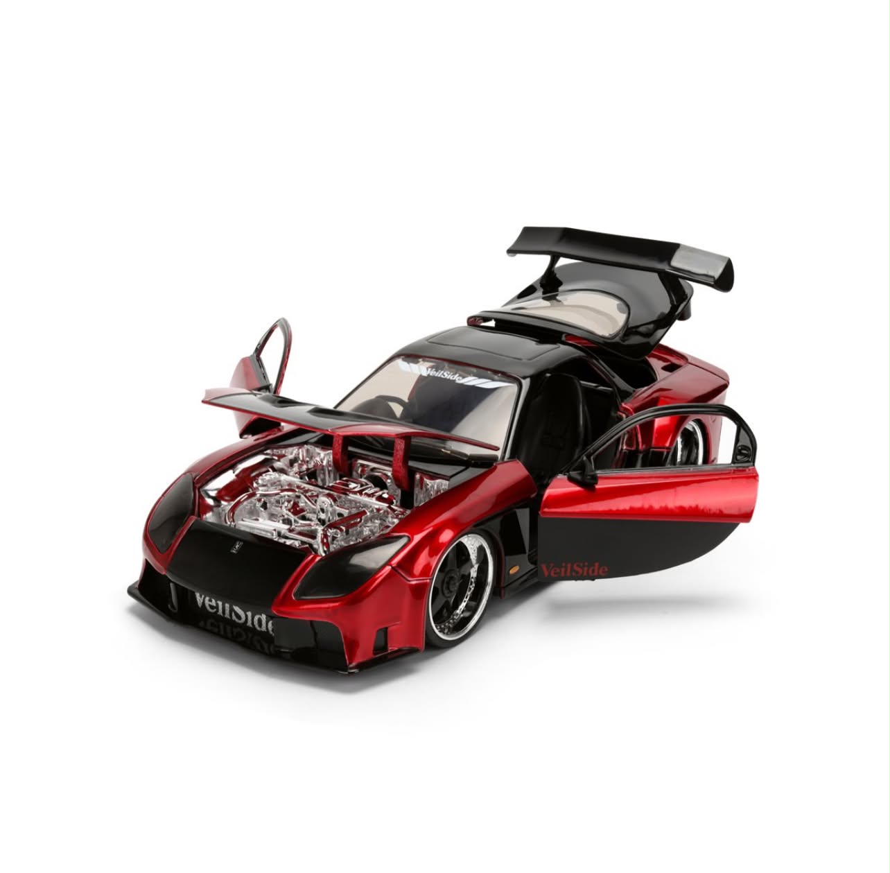 Jada JDM Tuners 1995 Mazda RX-7 Widebody 1:24 Scale Die-Cast Metal Vehicle
