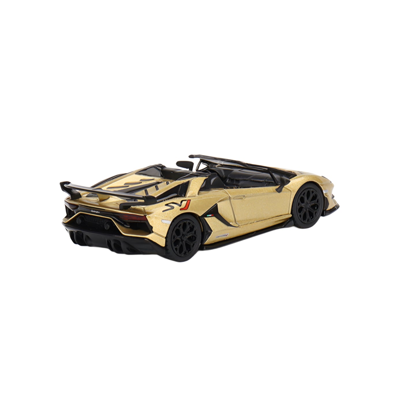 Mini GT Lamborghini Aventador SVJ Roadster Oro Elios