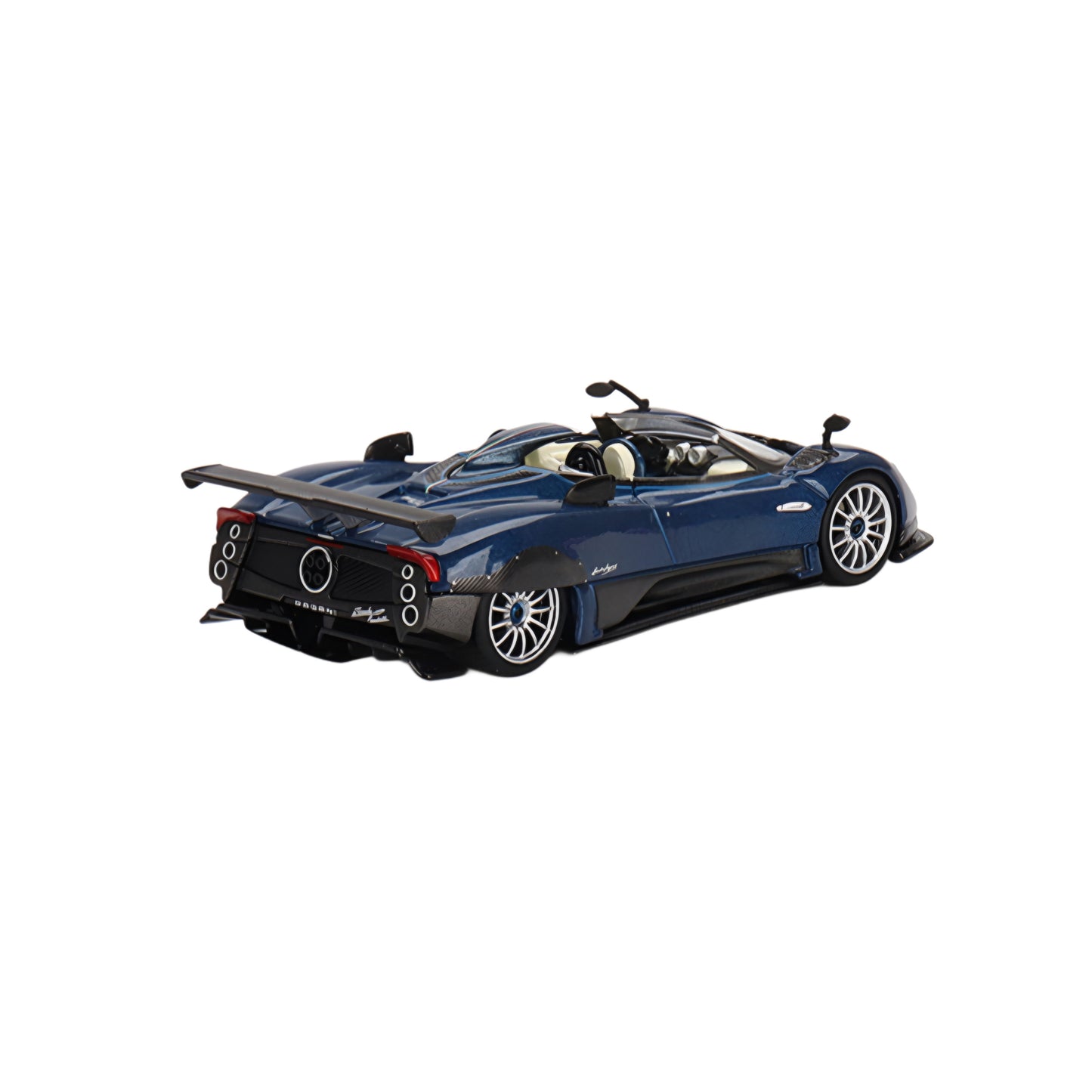 Mini GT Pagani Zonda HP Barchetta Blue Tricolore