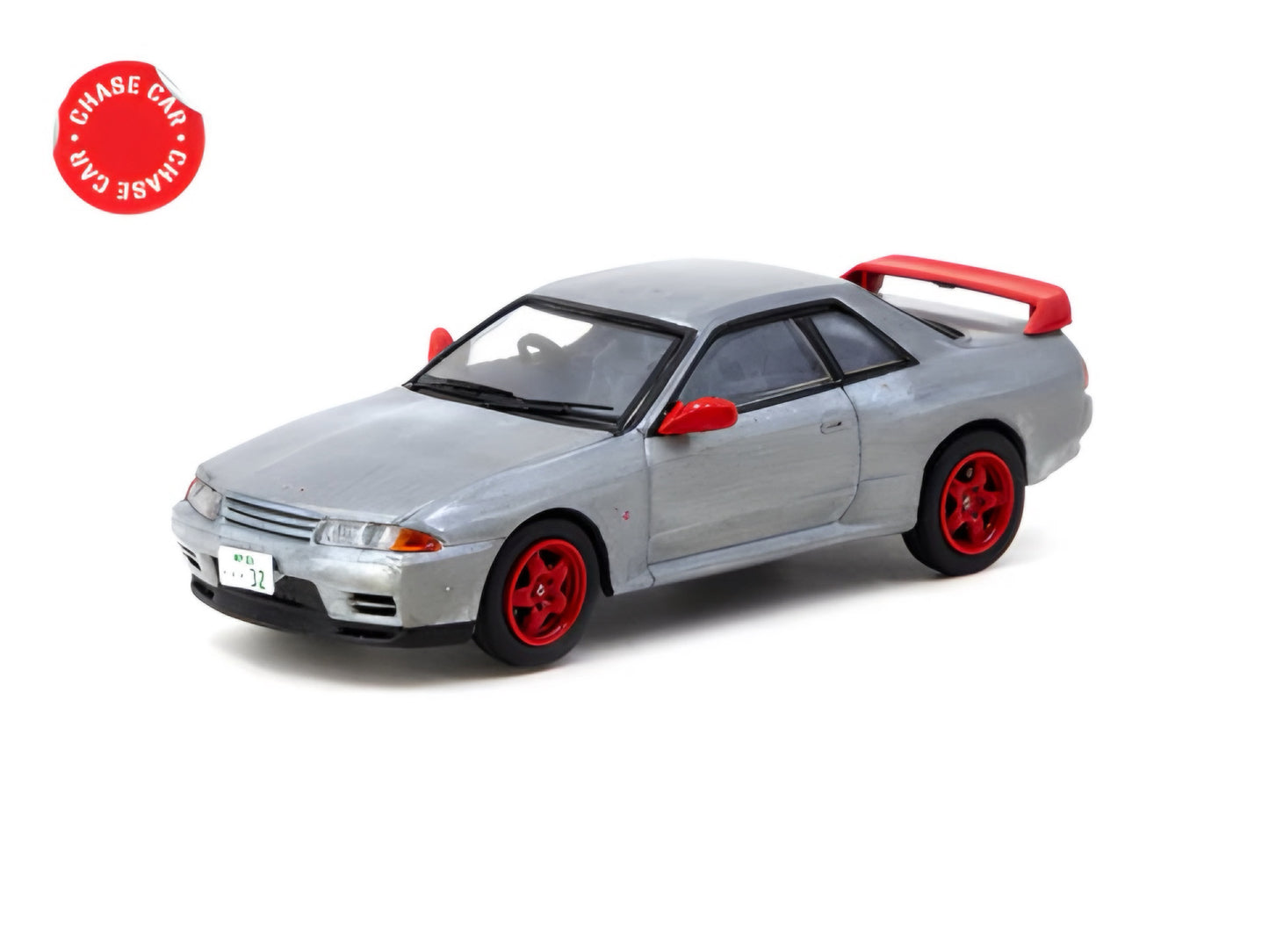 Tarmac Works - 1/64 NISSAN SKYLINE GT-R BNR32 RED DIECAST SCALE MODEL CAR (JC64-008-RD) Mijo