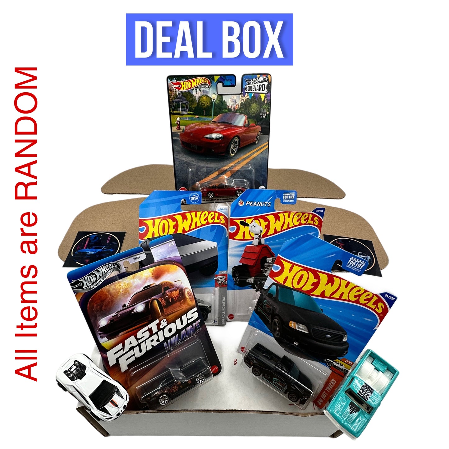 Planet n Toys Diecast Box 1:64 Assorted Collectible Hotwheels/Matchbox