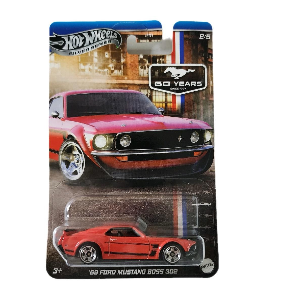 Hot Wheels Silver Series 60 Years Mustang Set 5/5 with Chase