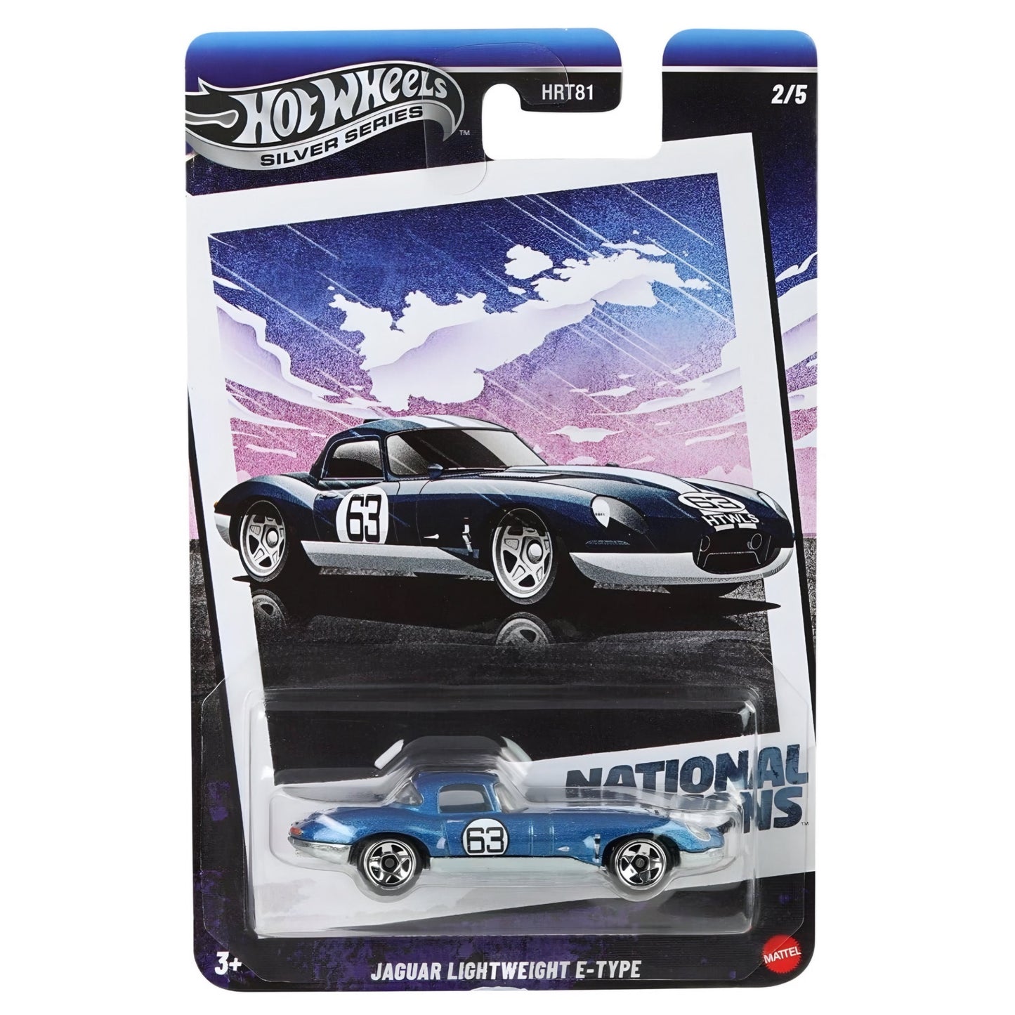 Hot Wheels Silver Series National Icons Set 5/5 (Fiat, Nissan, Porsche, Jaguar, Ford)
