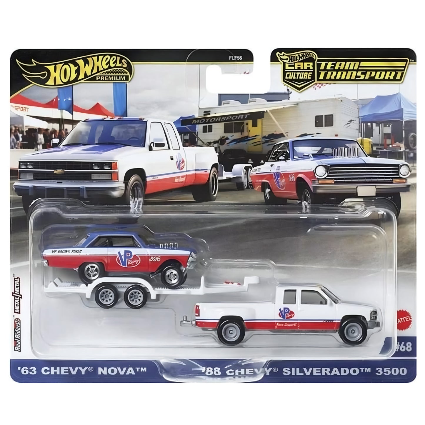 Hot Wheels Team Transports Assorted 1:64