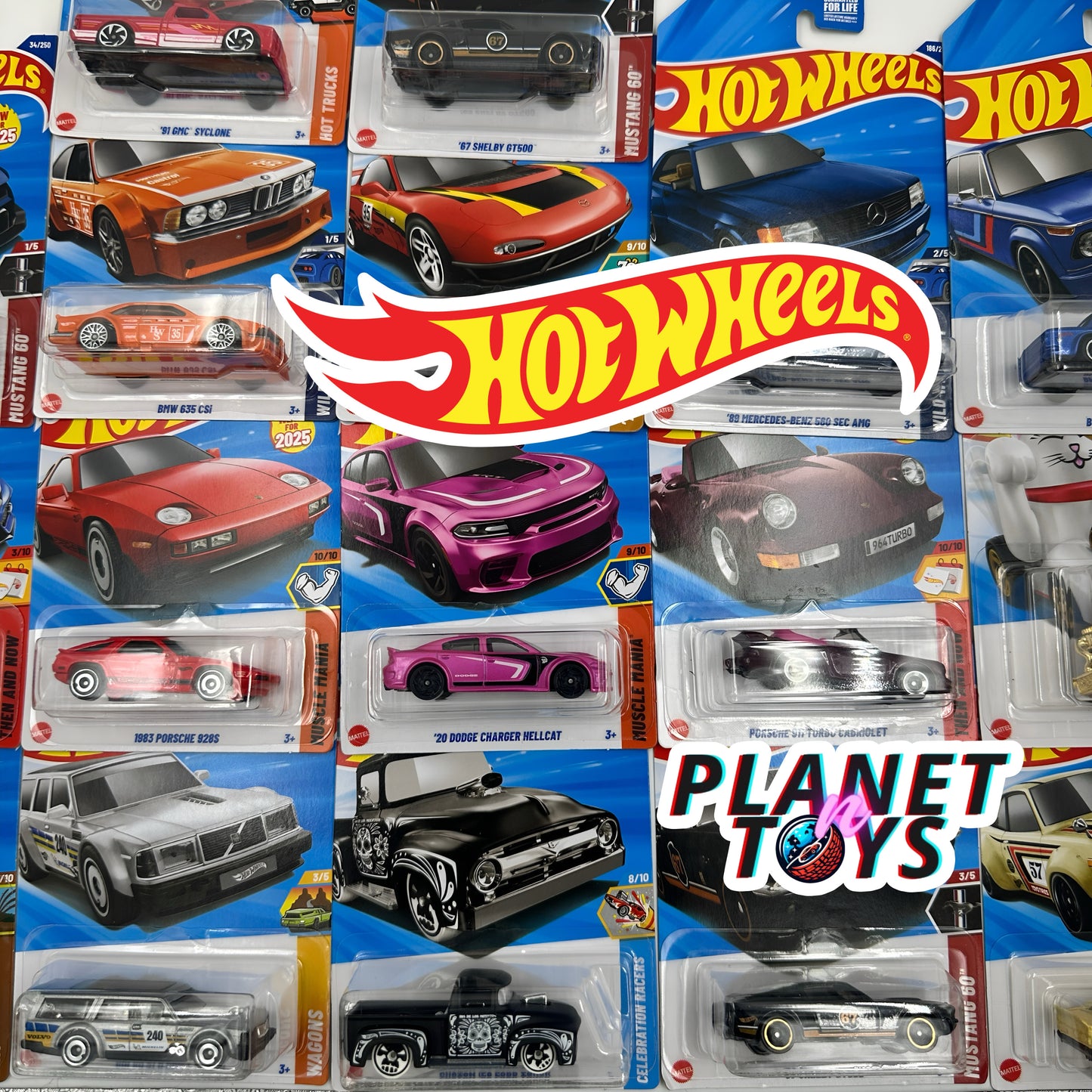 Hot Wheels 1:64 Basic Mainline New Case 2025 Assorted