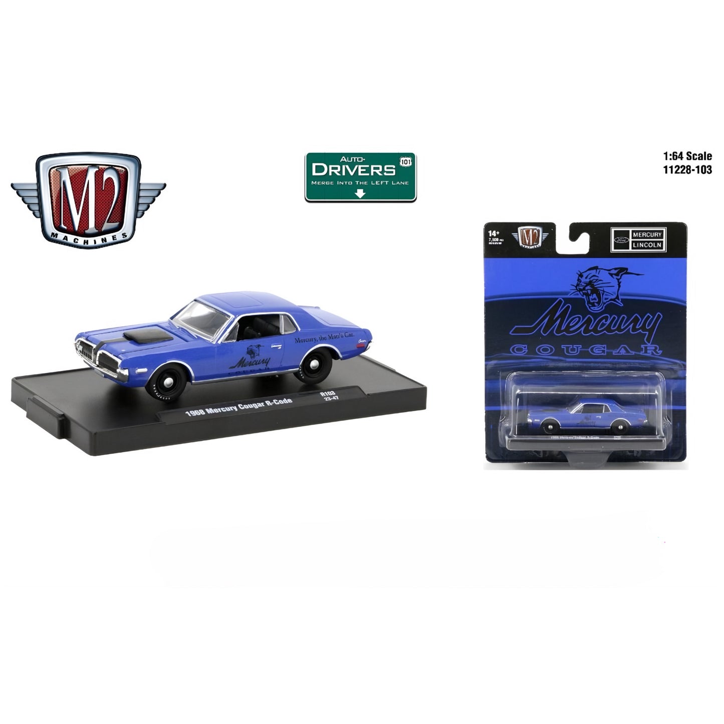 M2 Machines 1:64 Auto-Drivers Assorted