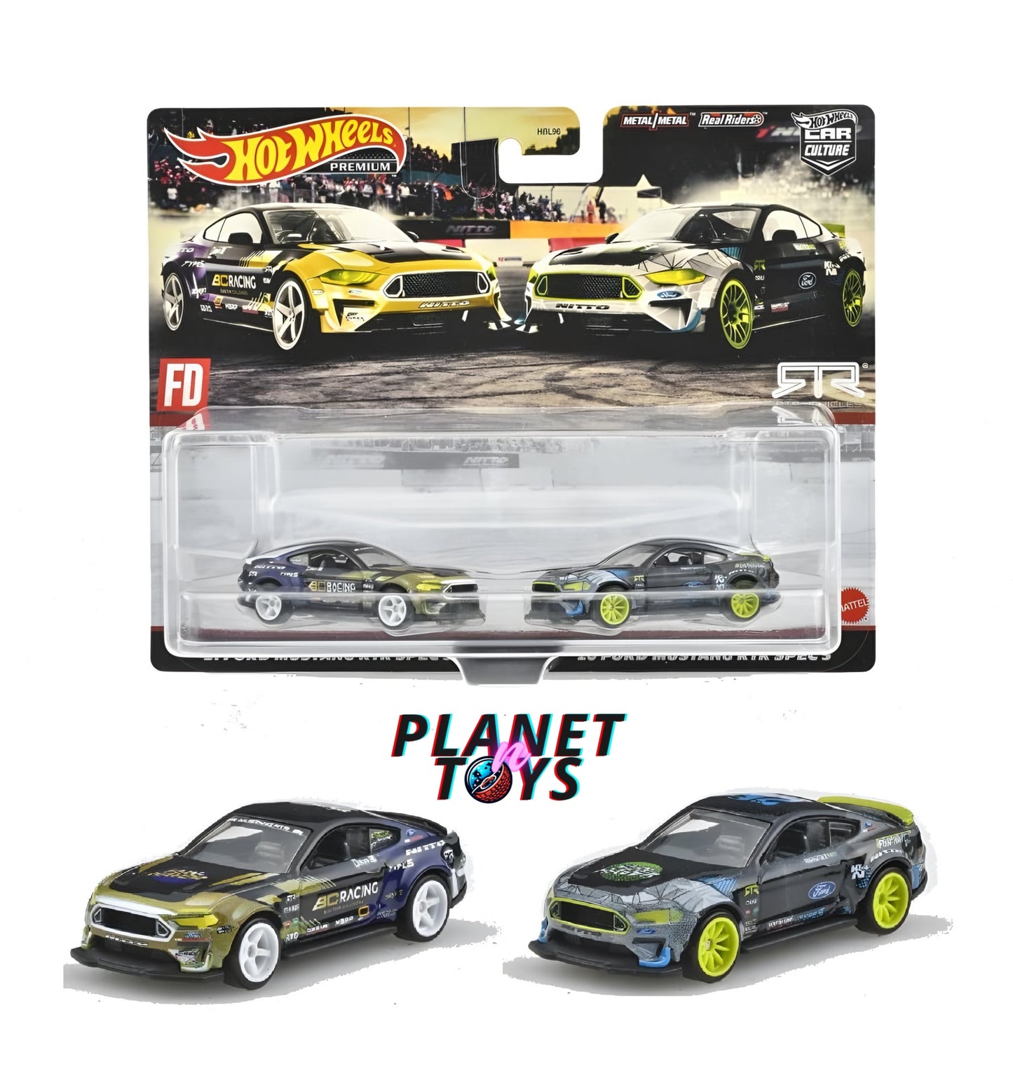 Hot Wheels Premium 2-Pack Assorted 1:64