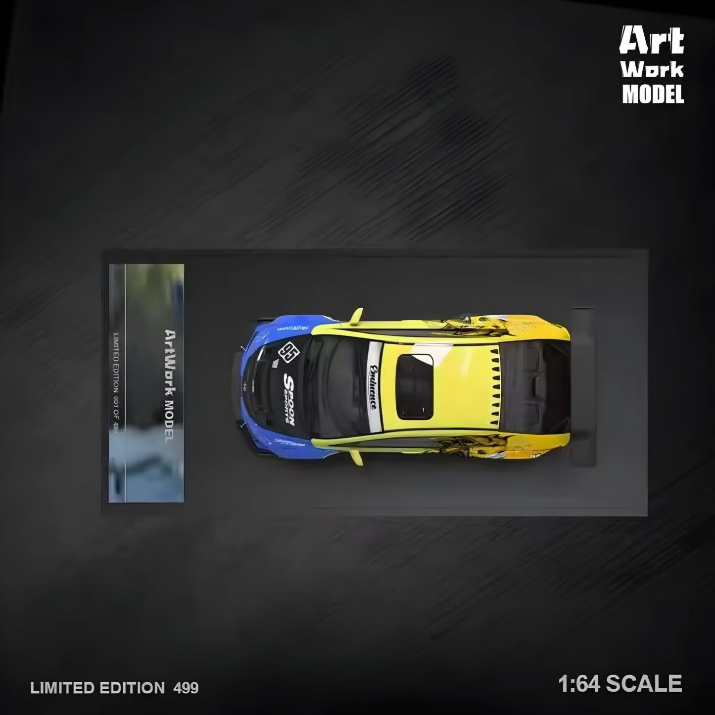 Art Work Model 1:64 Honda Civic Spoon Diecast