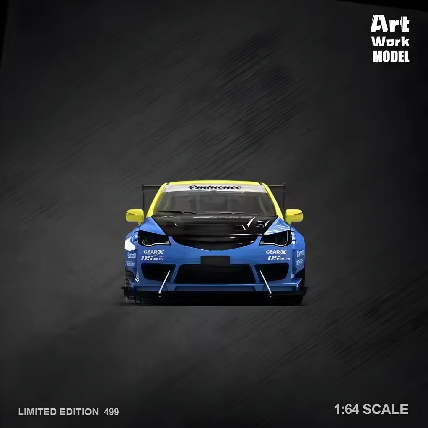 Art Work Model 1:64 Honda Civic Spoon Diecast