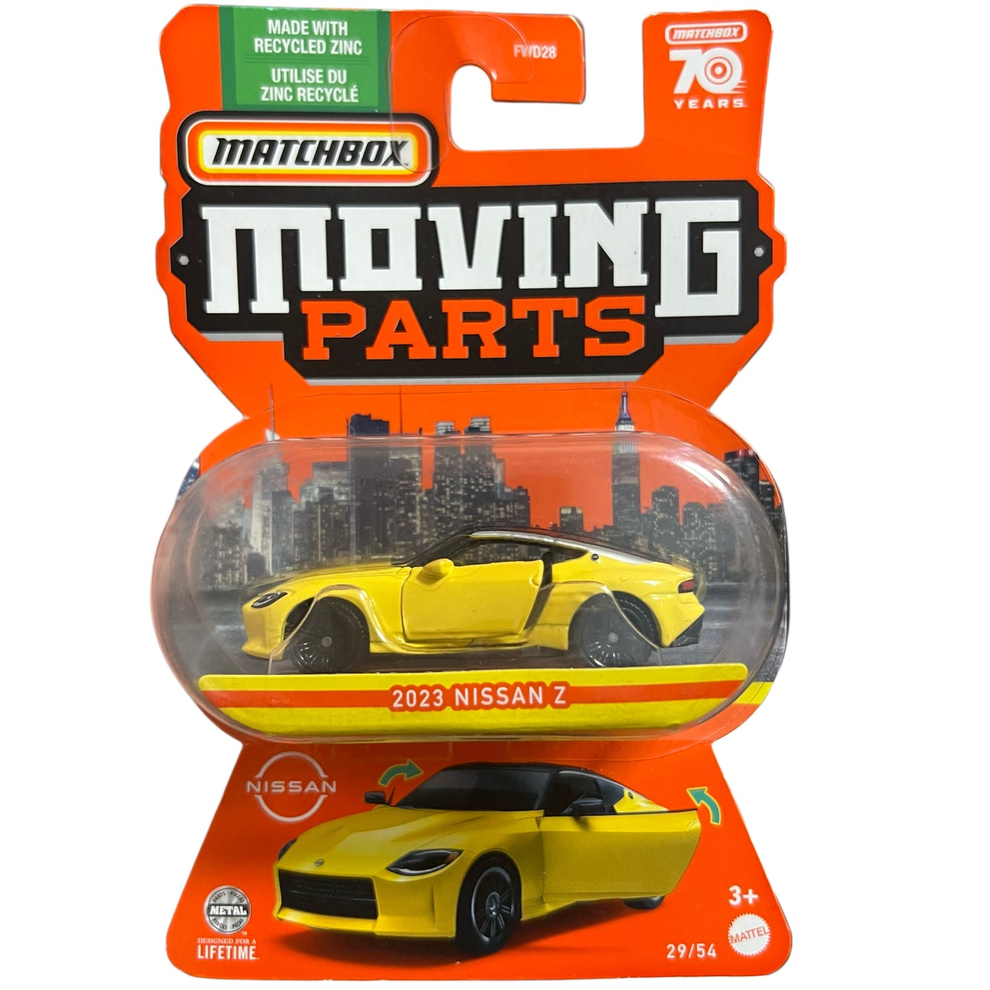 Matchbox Moving Parts Assorted