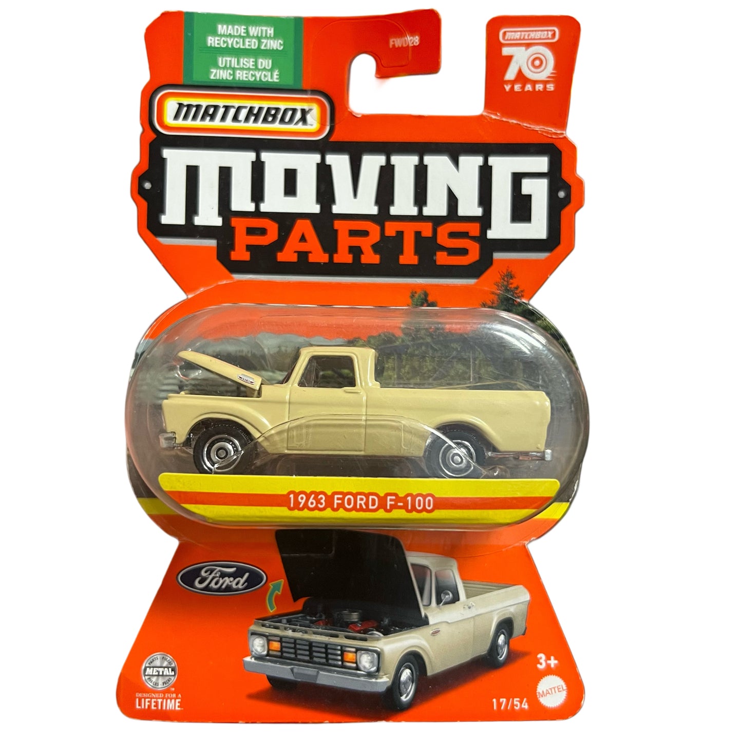 Matchbox Moving Parts Assorted