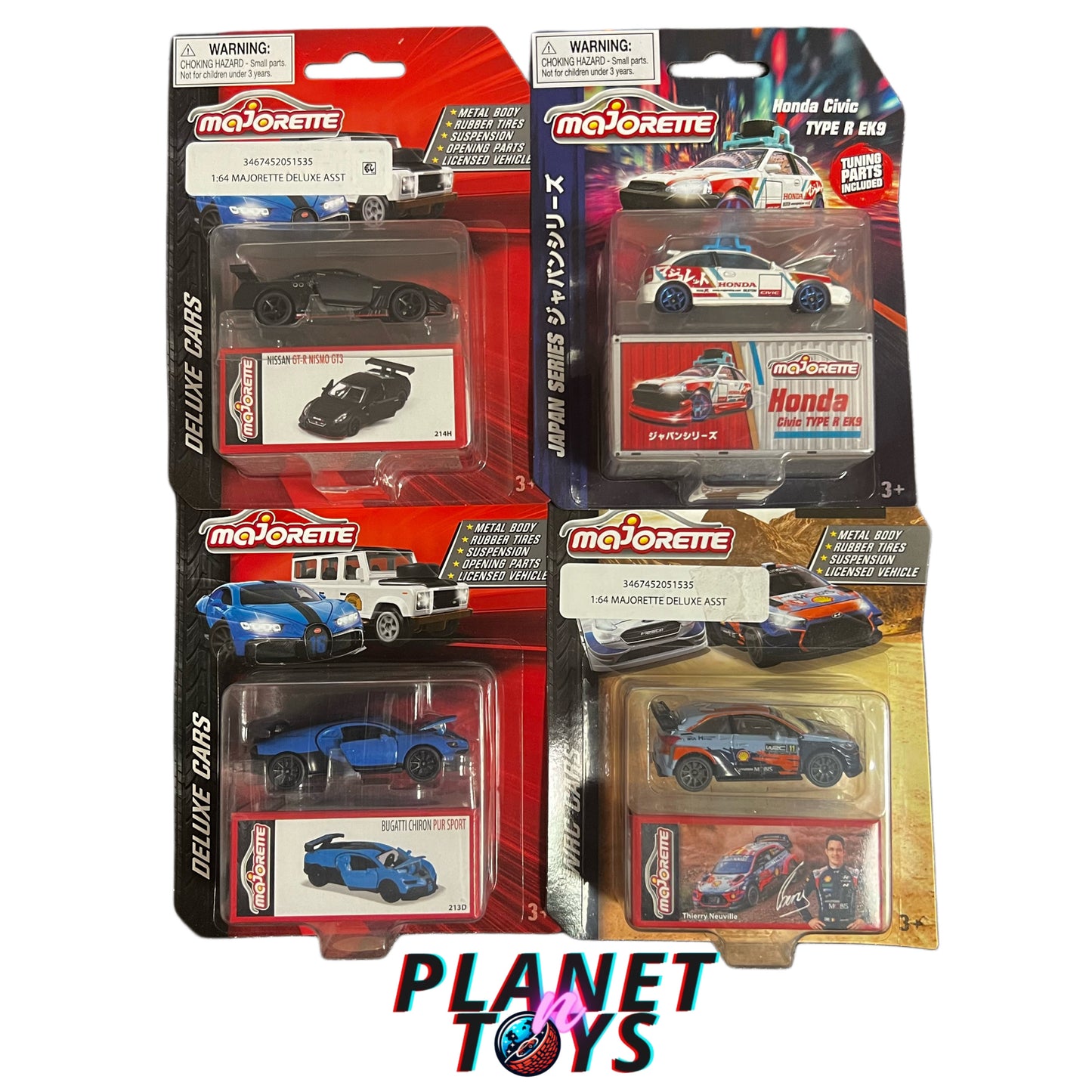 Majorette Diecast 1:64 Assorted