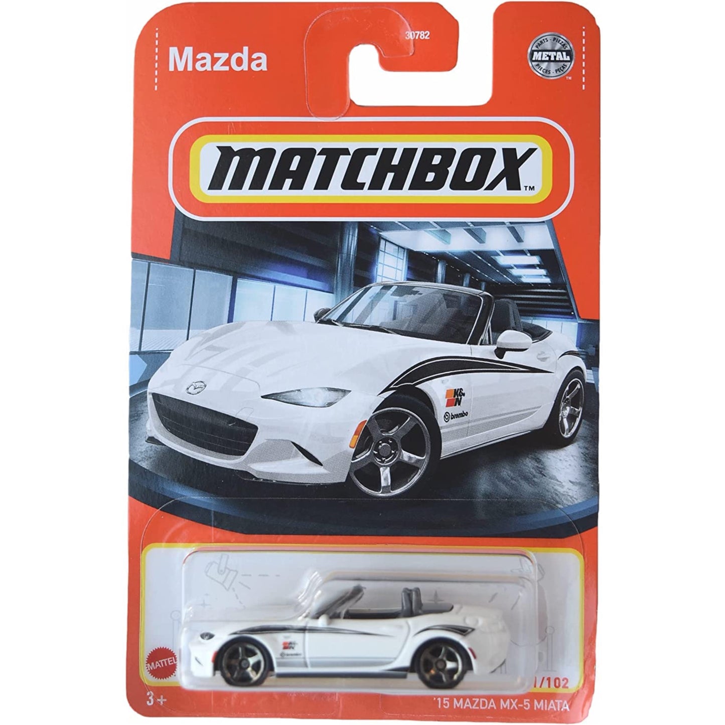 Matchbox 1:64 Diecast Assorted Carded Cars