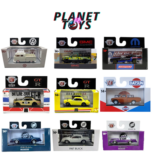 M2 Box Assorted 1:64 Diecast