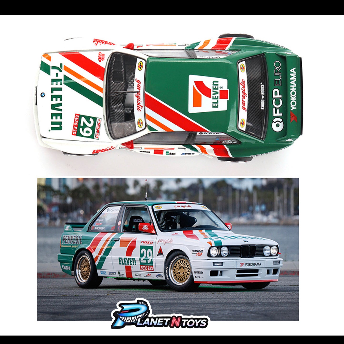 Kaido House x Mini GT 1:64 BMW M3 Kaido Works Larry Chen V1 – USA Only