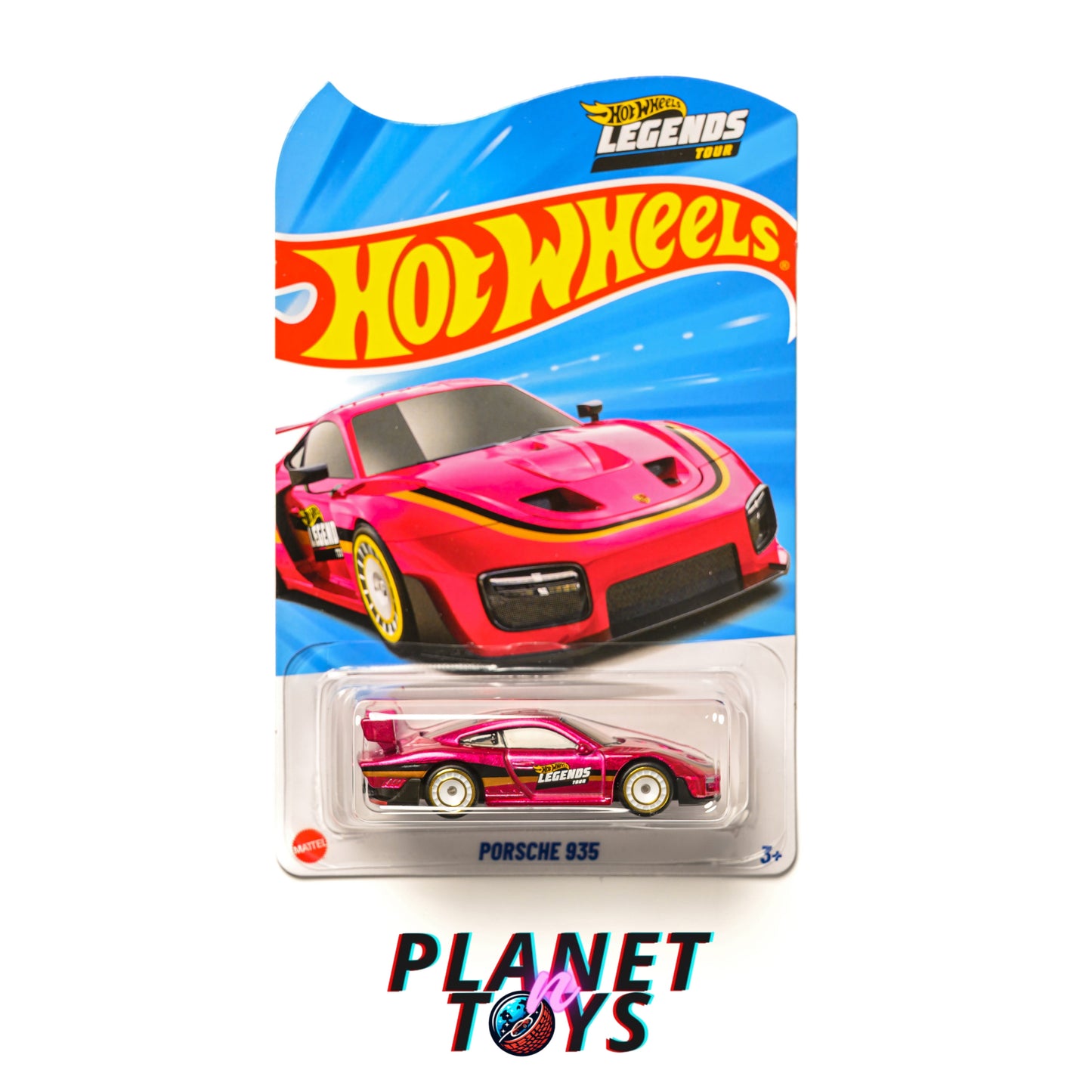 Hot Wheels Porsche 935 Legends Tour 2025 Edition Bundle + Wallet