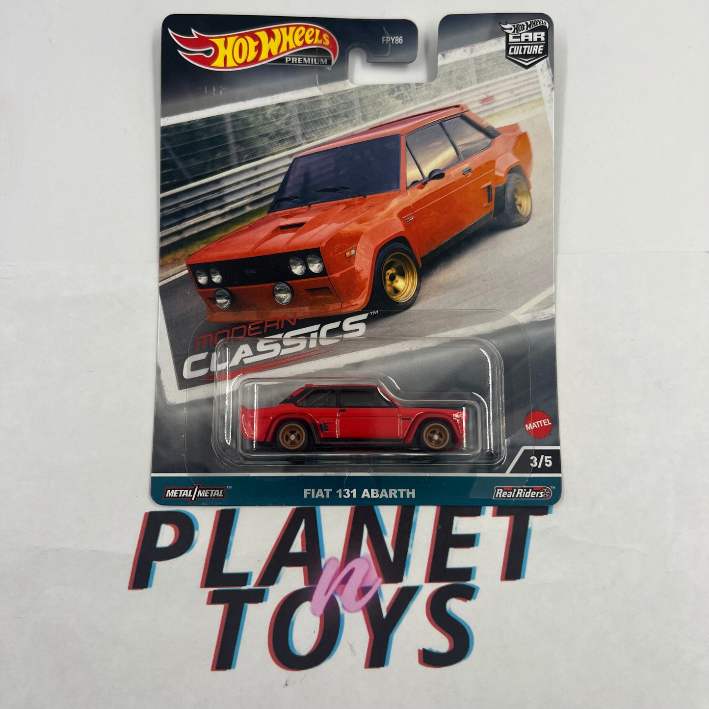 Hot Wheels Premium Modern Classics Car Culture 2023 (Honda, Toyota, Fiat, Volkswagen, Mazda) Set 5/5