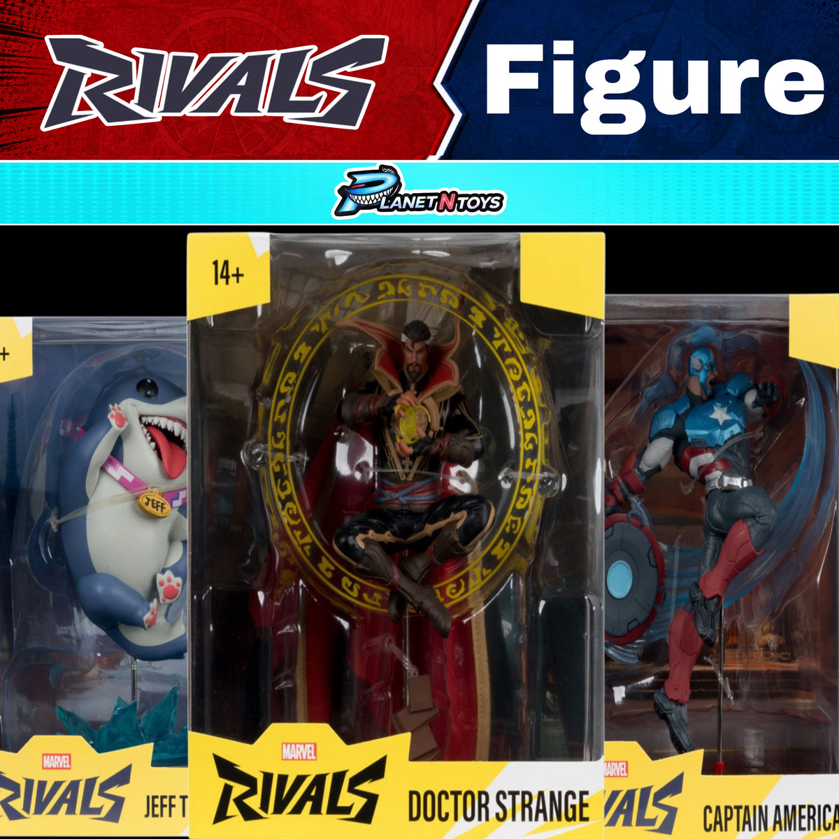 M-Rivals Wave 1 1:10 Scale Posed Figure with Scene