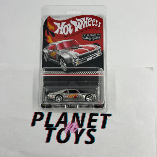 Hot Wheels 2024 Collector Zamac Edition Custom ‘70 Chevy Nova Mail In with Protector Diecast scale 1:64