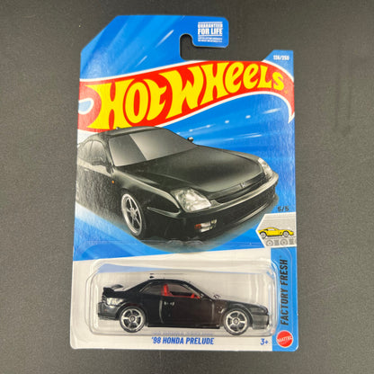 Hot Wheels Honda Mainline Diecast Cars (Assorted 1:64 Civic, Prelude, CR-X)