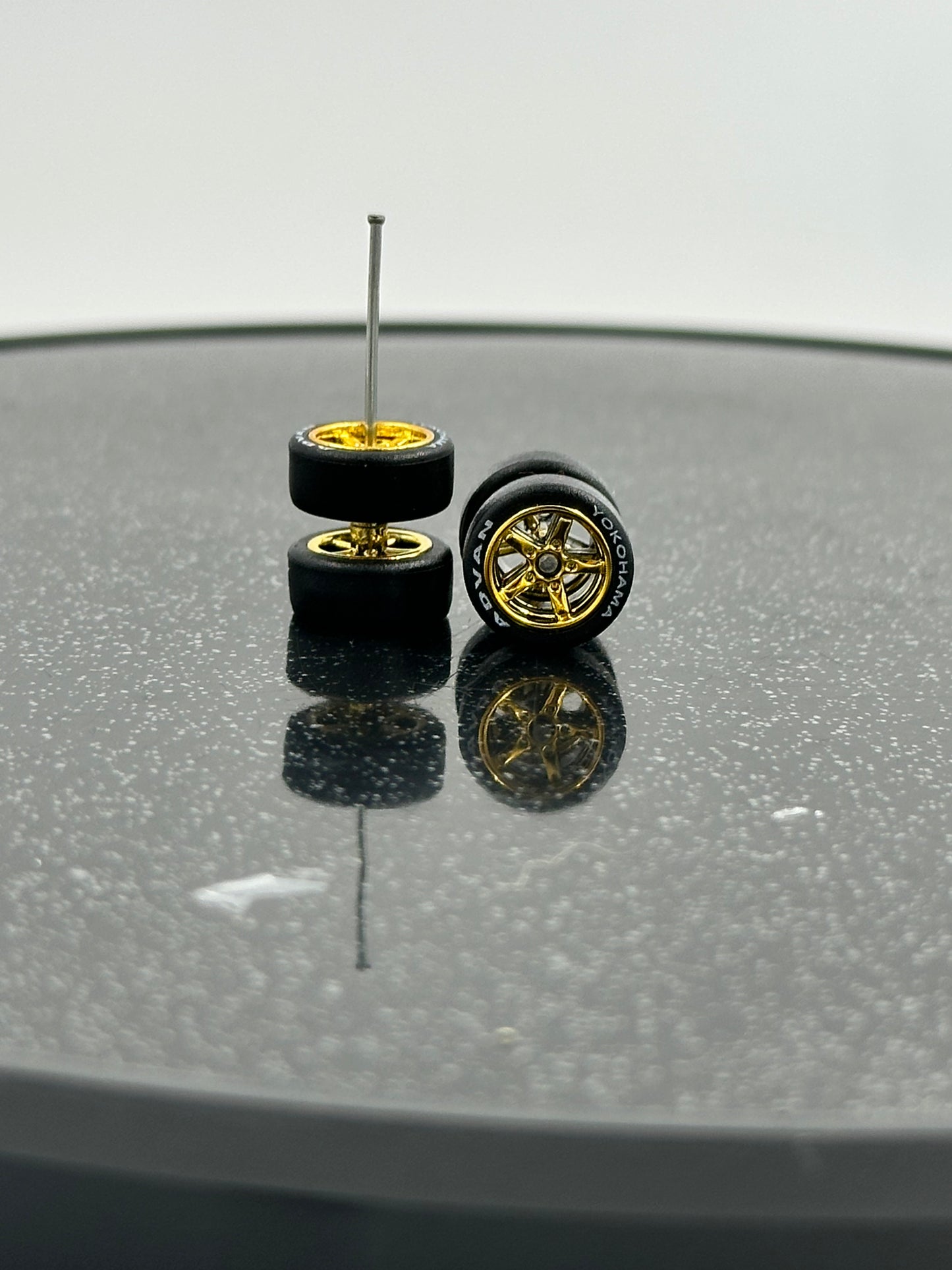 Rubber Wheels for Diecast Scale 1/64