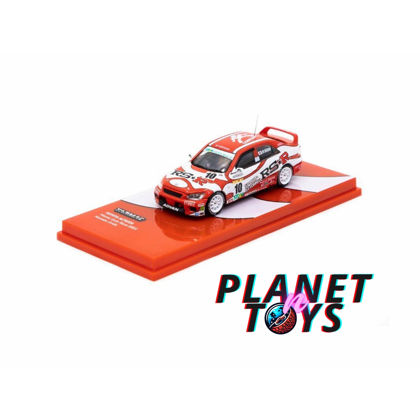 Tarmac Works 1:64 Toyota Altezza Macau Guia Race 2001 Manabu Orido