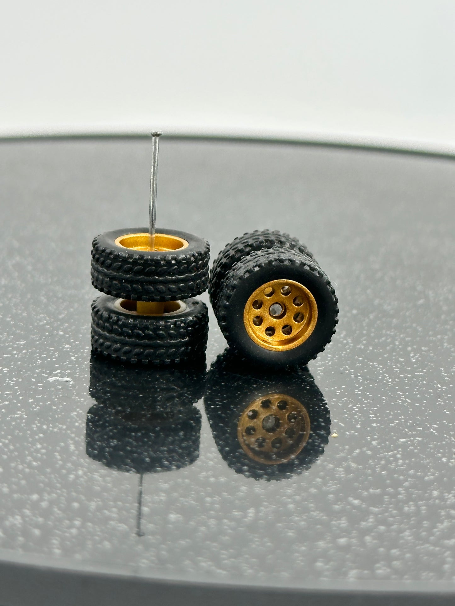 Rubber Wheels for Diecast Scale 1/64