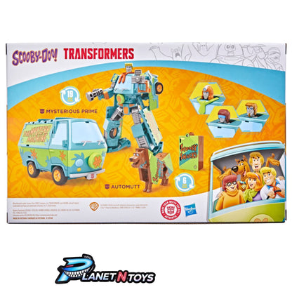 Scooby-Doo Transformers Mysterious Prime & Automutt Action Figure Set