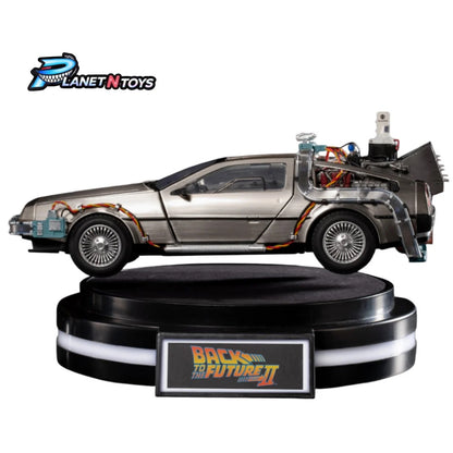 (PRE-ORDER) Back to the Future II Delorean Floating EAF-005 Egg Attack Floating Statue