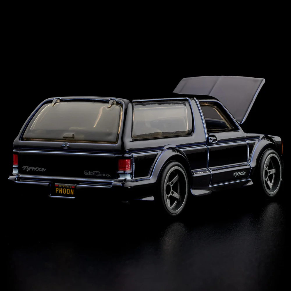 Hot Wheels Collectors RLC 1992 GMC Typhoon Black