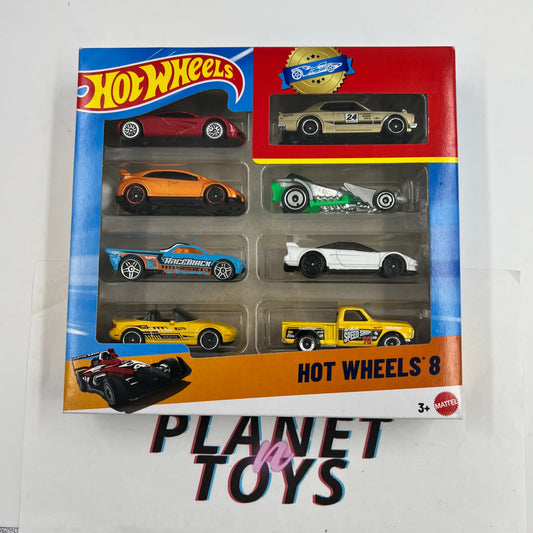 Hot Wheels 8 Pack Assorted Skyline, Miata, Acura, Honda Civic, Pickup Diecast scale 1:64