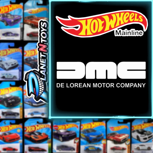 Hot Wheels Delorean Mainline American Power 1:64 Diecast Assorted (DMC, Alpha)