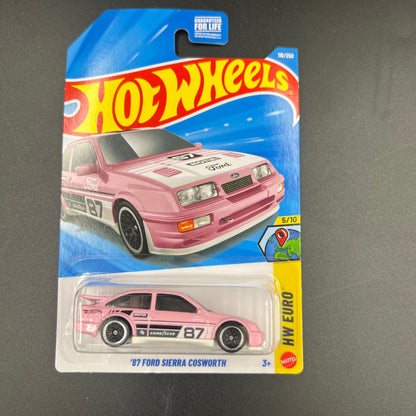 Hot Wheels Ford Mainline 1:64  (American Power, Mustang, Shelby, Escort) Diecast Assorted Muscle Cars