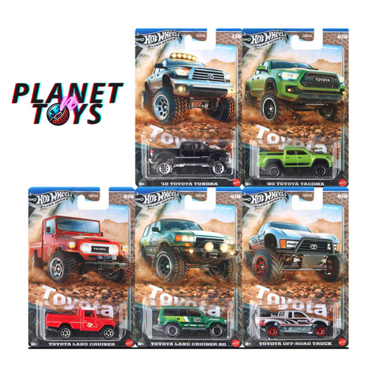 Hot Wheels Toyota Pickup Silver Series Set 5/5