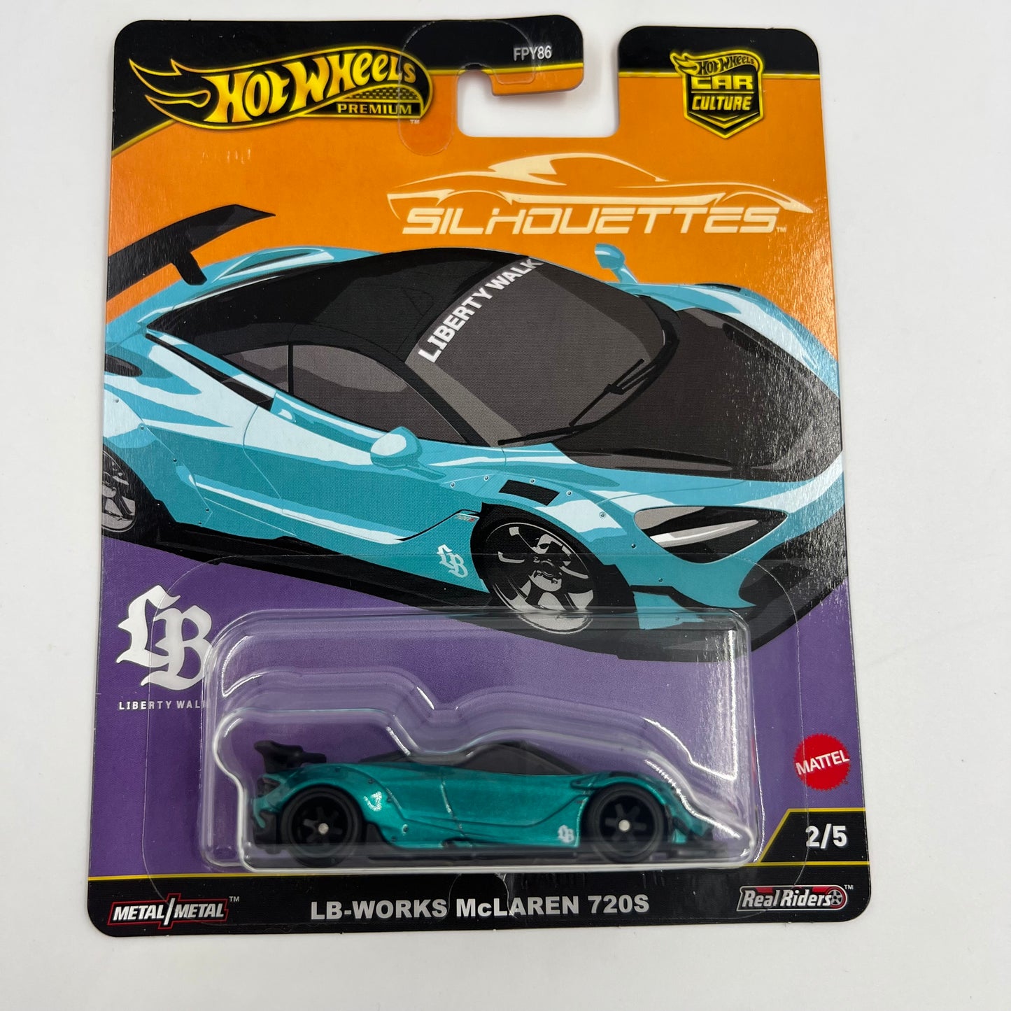 Hot Wheels Premium Silhouettes Series Car Culture 2025 Set 5/5