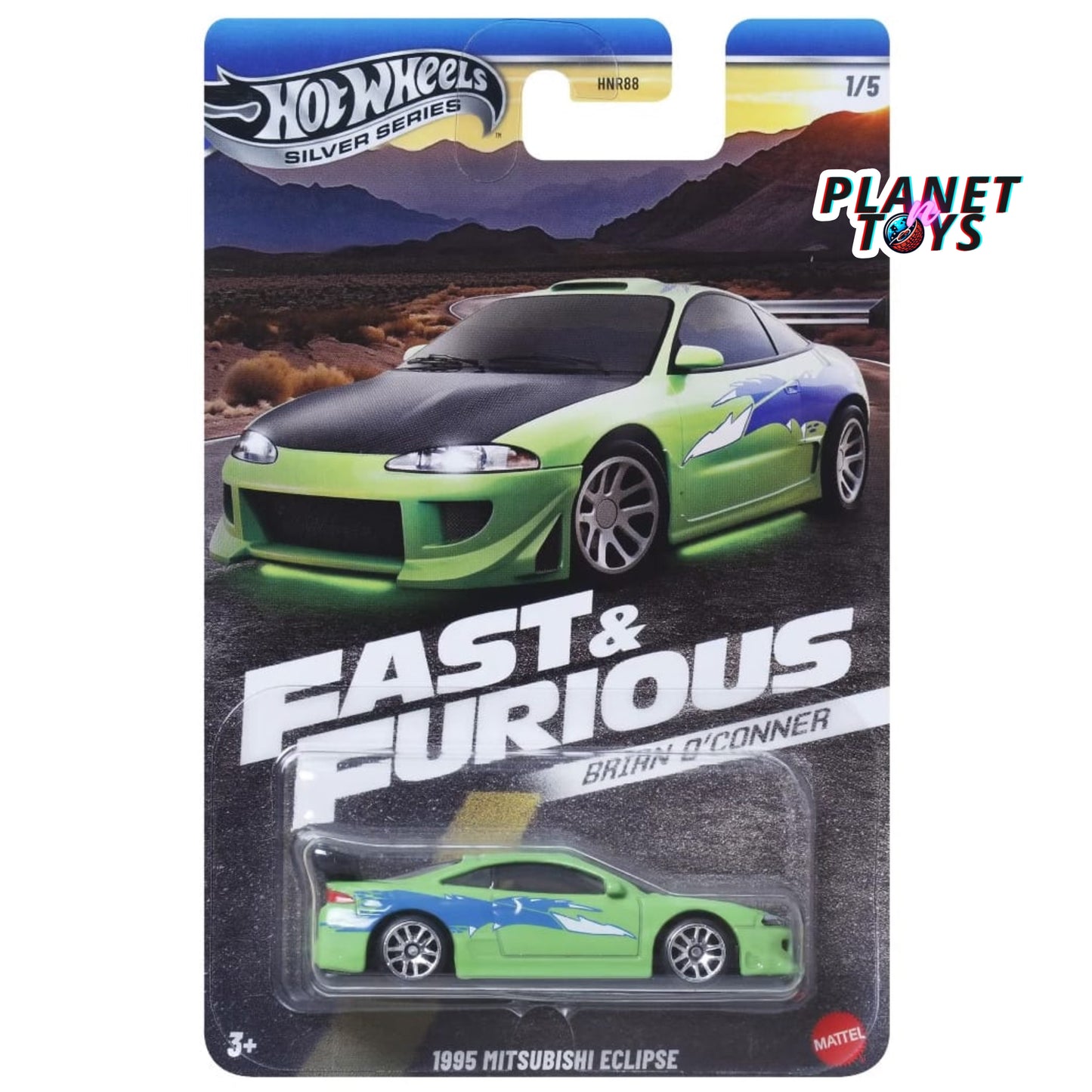 Hot Wheels Fast and Furious Brian o’Conner Silver Series (Mitsubishi, Toyota, Ford, Nissan)