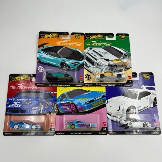 Hot Wheels Premium Silhouettes Series Car Culture 2025 Set 5/5