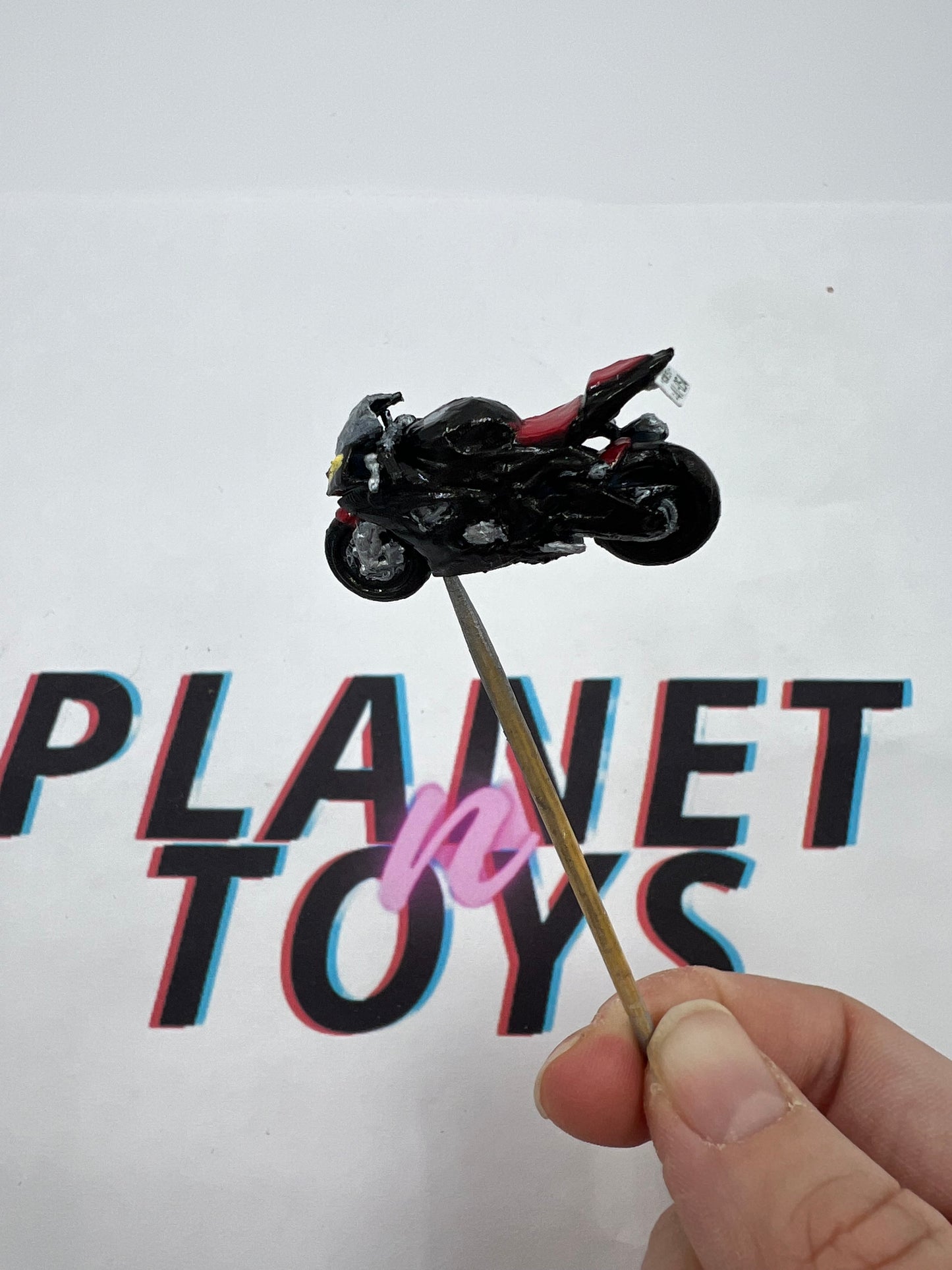 3D Printed Motorbike BMW S1000 RR Planet n Toys scale 1:64