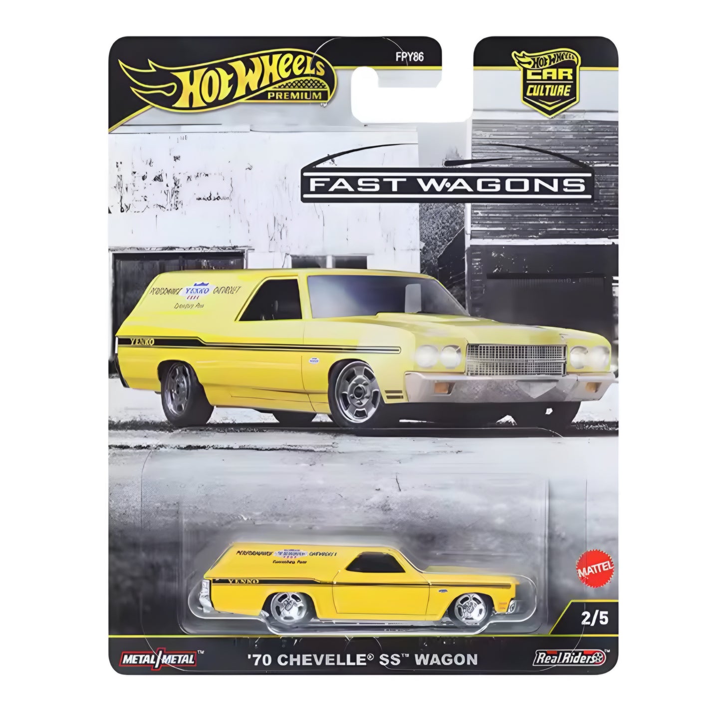 Hot Wheels Premium 2025 Car Culture J Case Fast Wagons 5/5 Cars Set