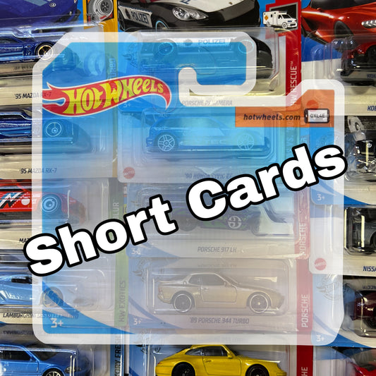 Hot Wheels Short Cards 1:64 Assorted