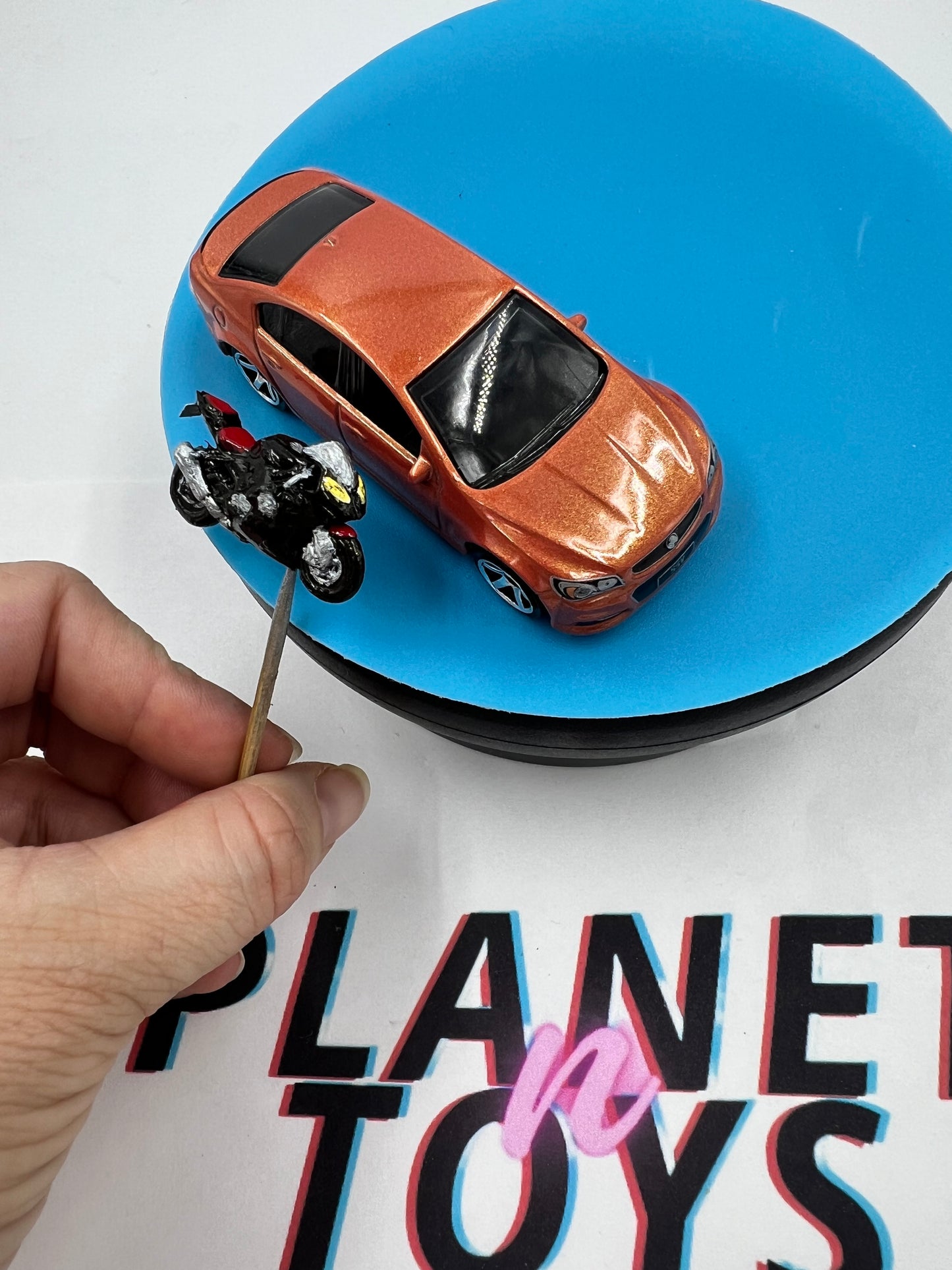 3D Printed Motorbike BMW S1000 RR Planet n Toys scale 1:64