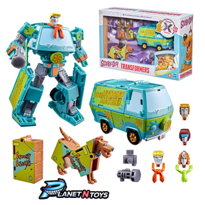Scooby-Doo Transformers Mysterious Prime & Automutt Action Figure Set