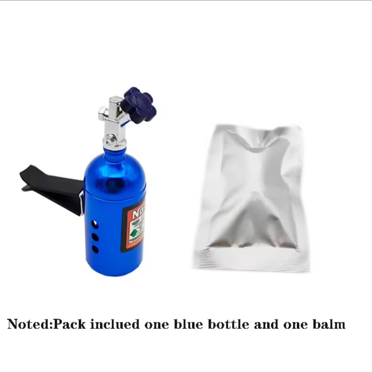 Car Air Freshener NOS Nitrogen Bottle Vent Clip Auto Aroma Fragrance