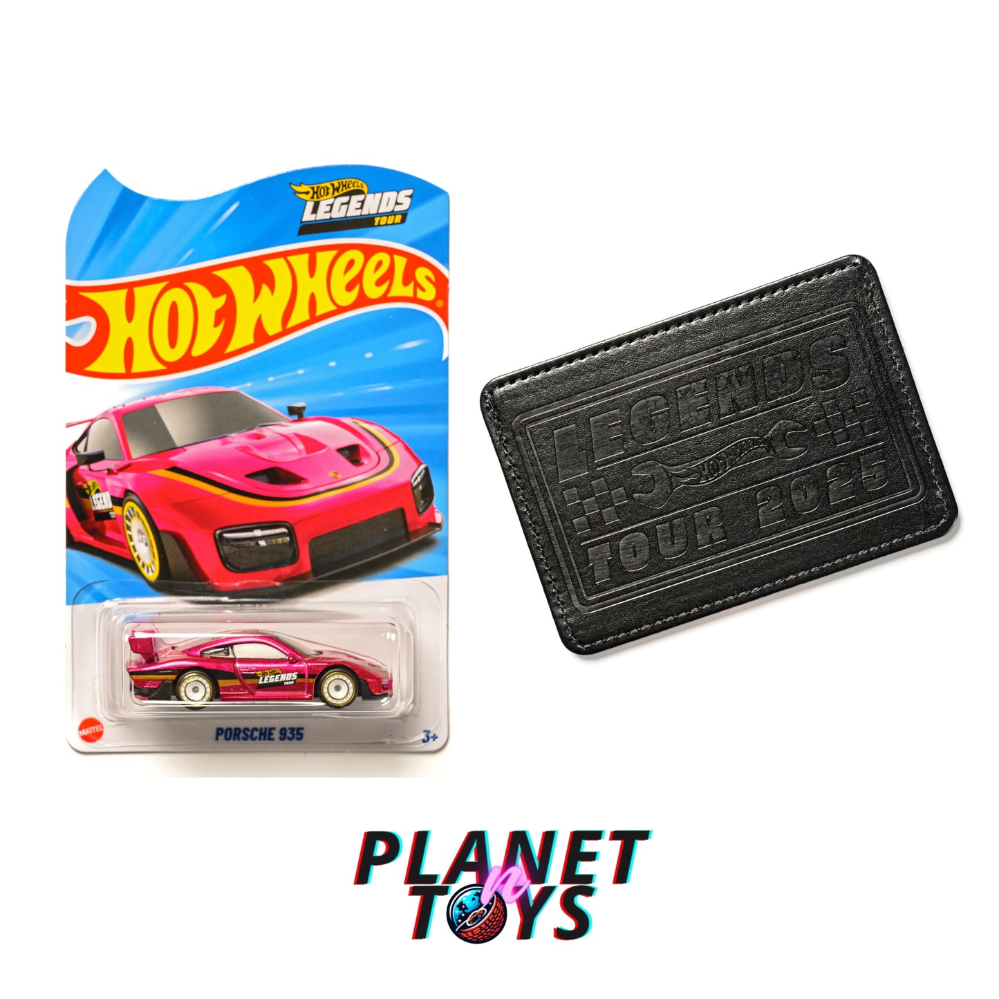 Hot Wheels Porsche 935 Legends Tour 2025 Edition Bundle + Wallet