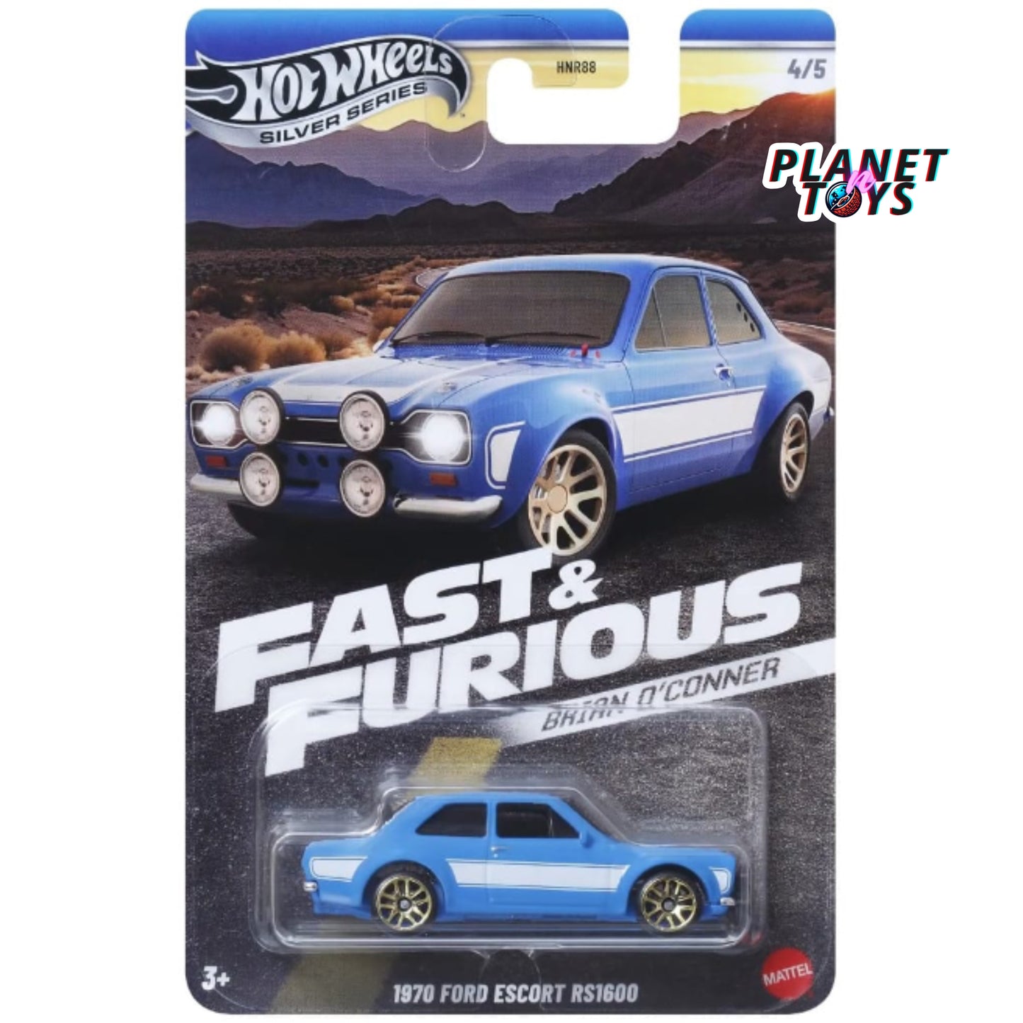 Hot Wheels Fast and Furious Brian o’Conner Silver Series (Mitsubishi, Toyota, Ford, Nissan)