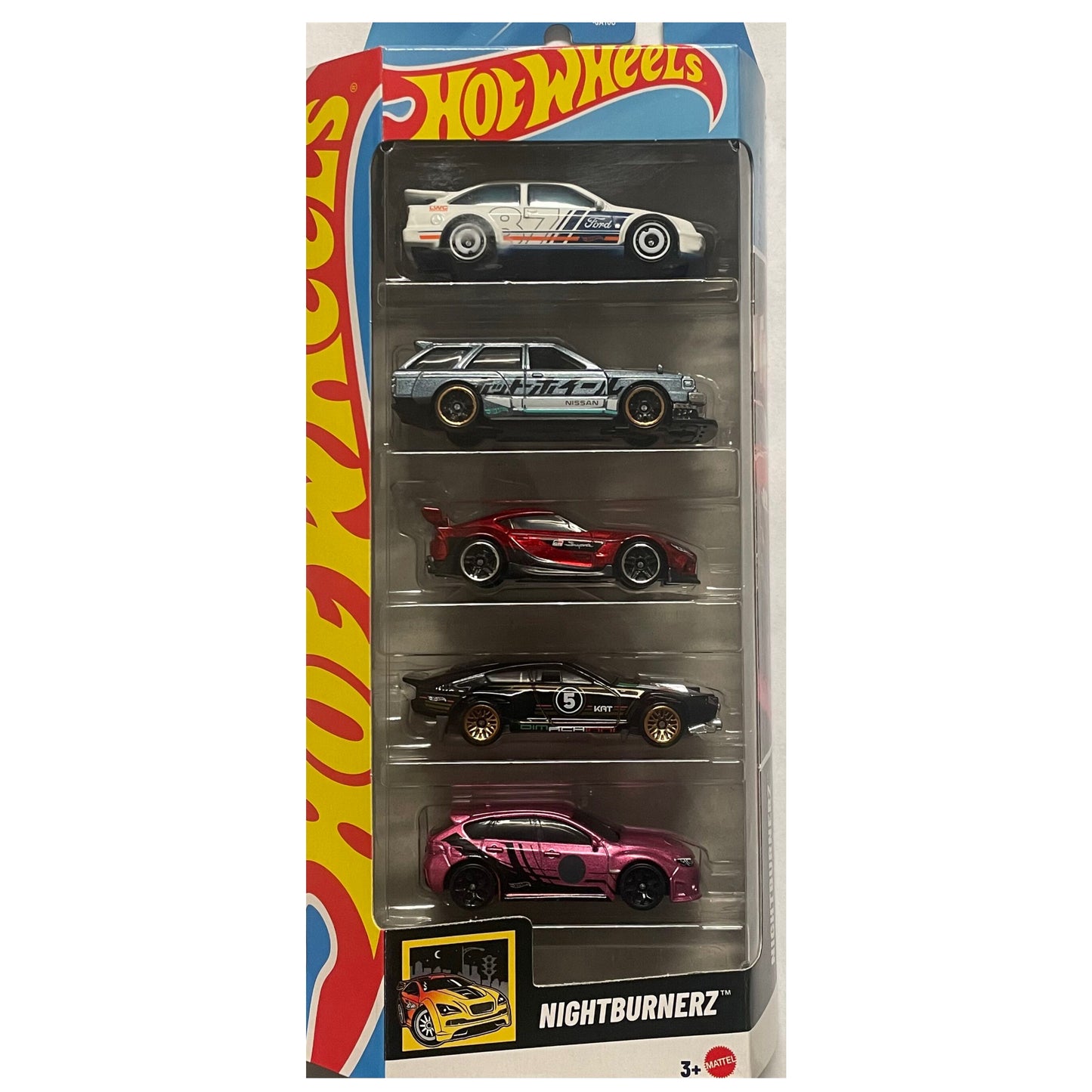 Hot Wheels / matchbox 5-cars Pack Assorted (Nissan, F1, Fast & Furious, Nightburnerz, Motor Show, & More)
