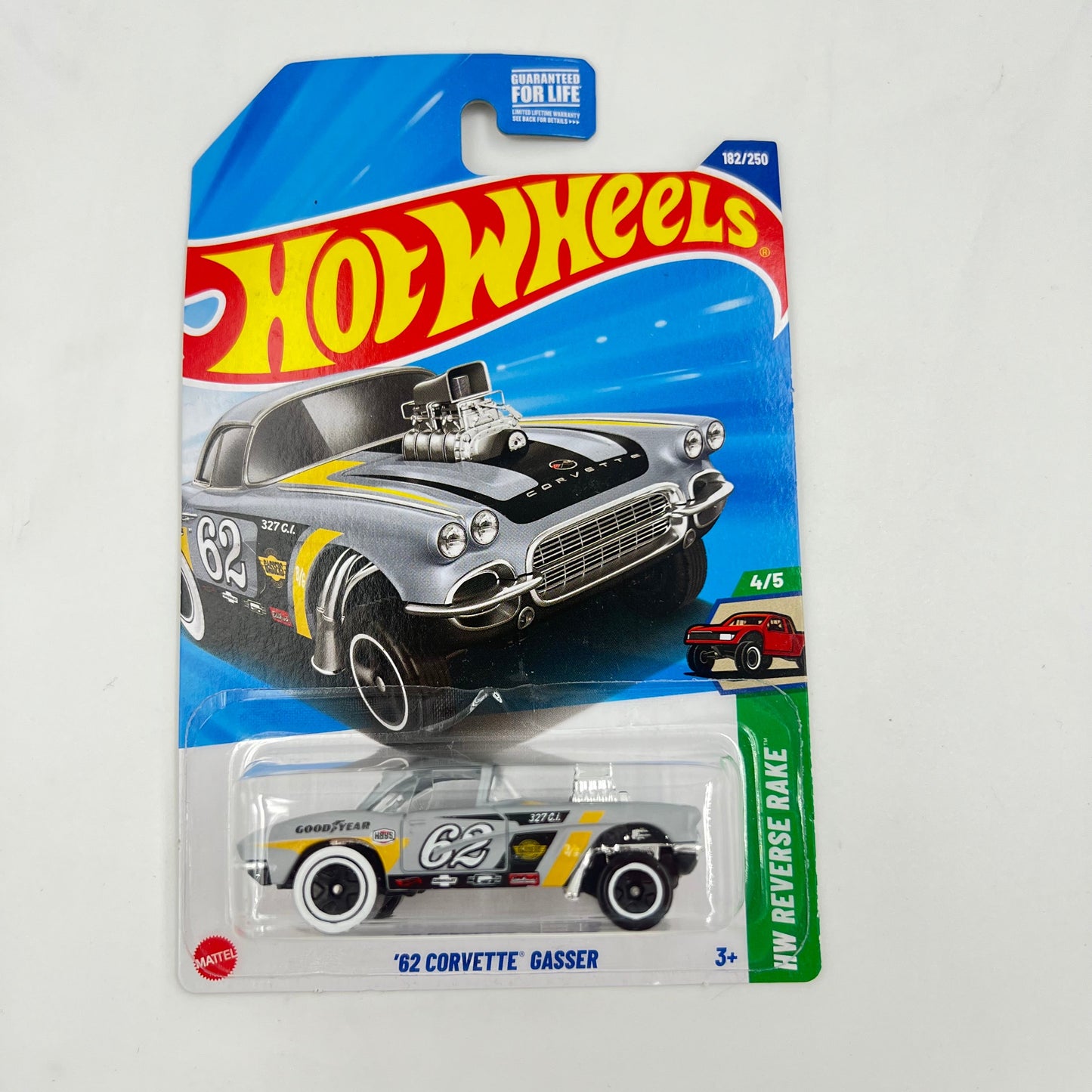 Hot Wheels Chevrolet Mainline 1:64 (American Power, Chevy, Corvette, Camaro, Gassers, Silverado) Diecast Assorted Muscle Cars