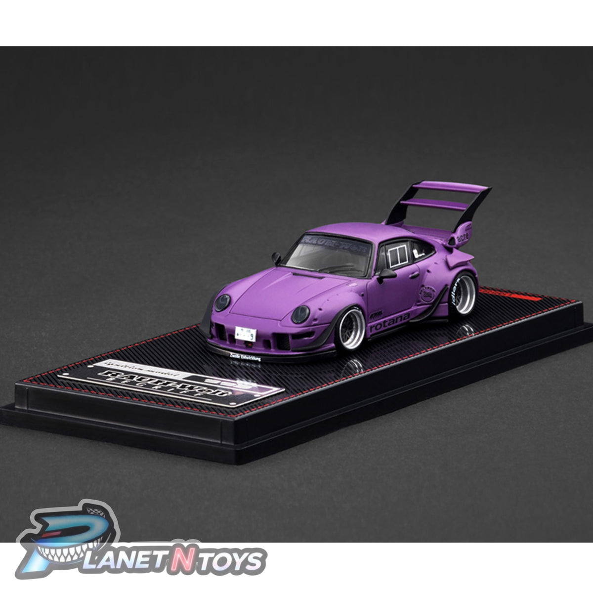 Ignition Model 1:64 Rauh-Welt Begriff RWB 993 – Matte Purple